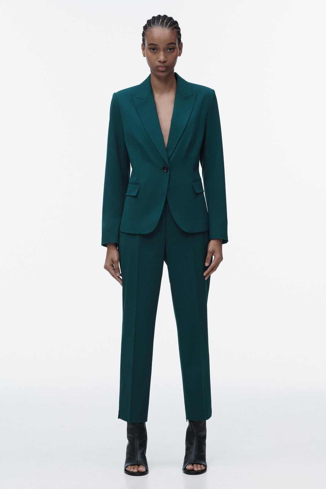 Жакет ZARA зелений