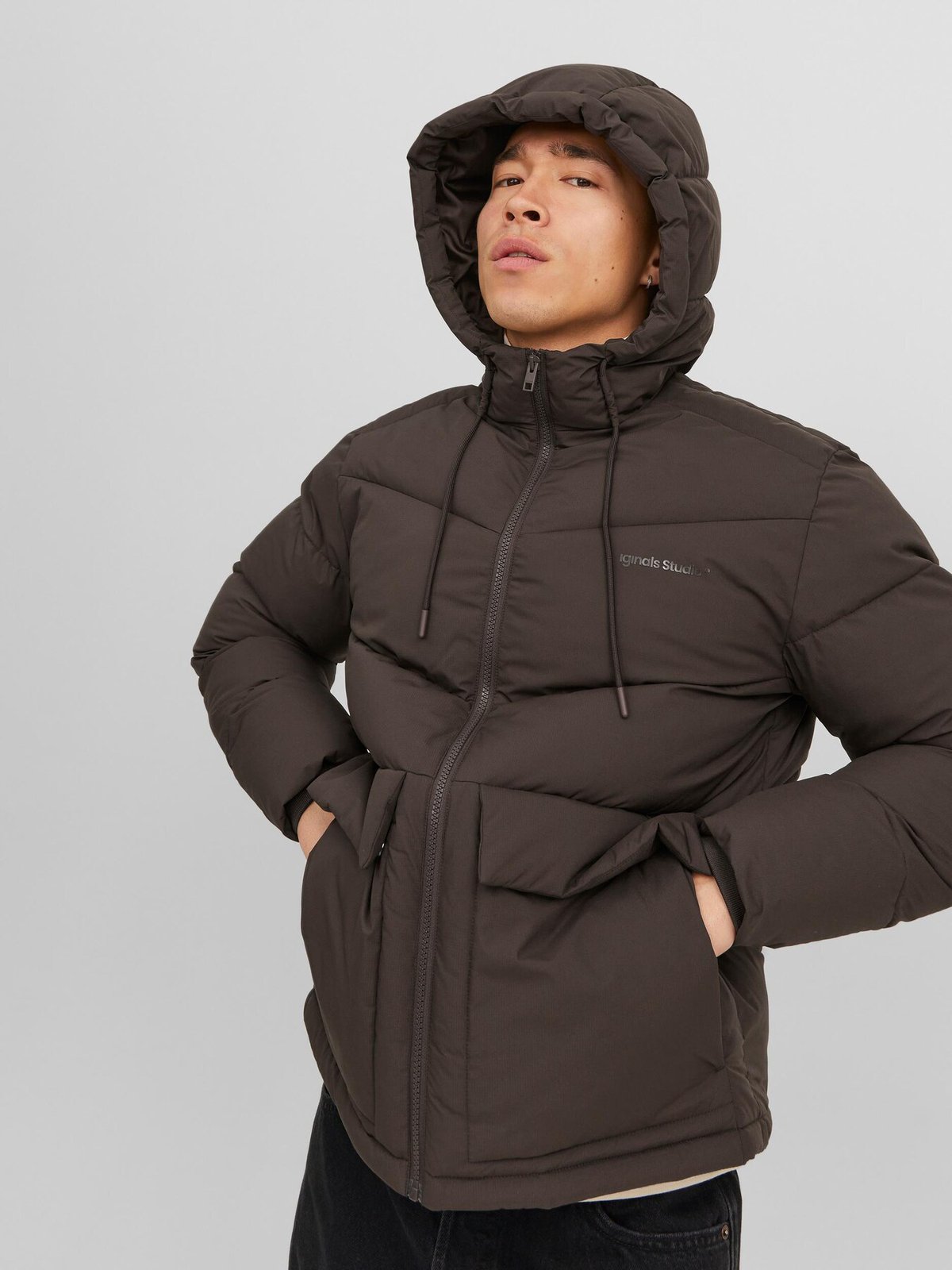 Куртка JACK&JONES чоловікам, коричневий, фото 5