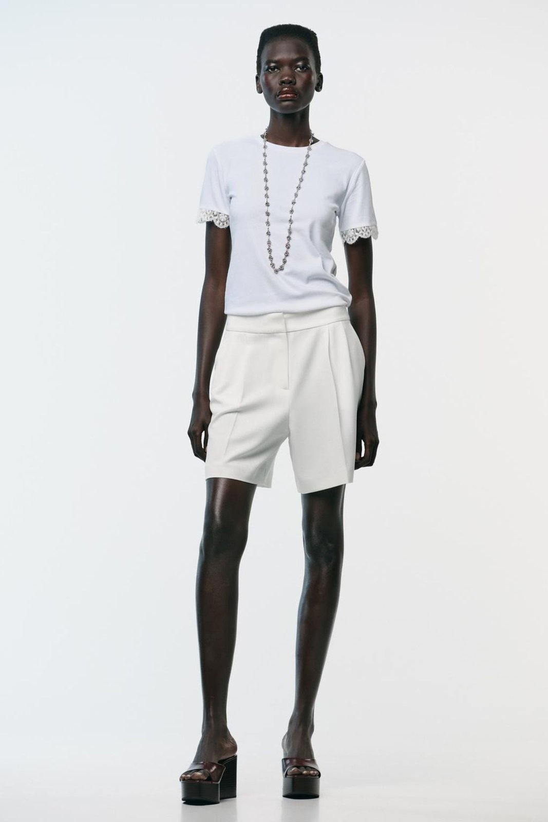 Футболка ZARA білий