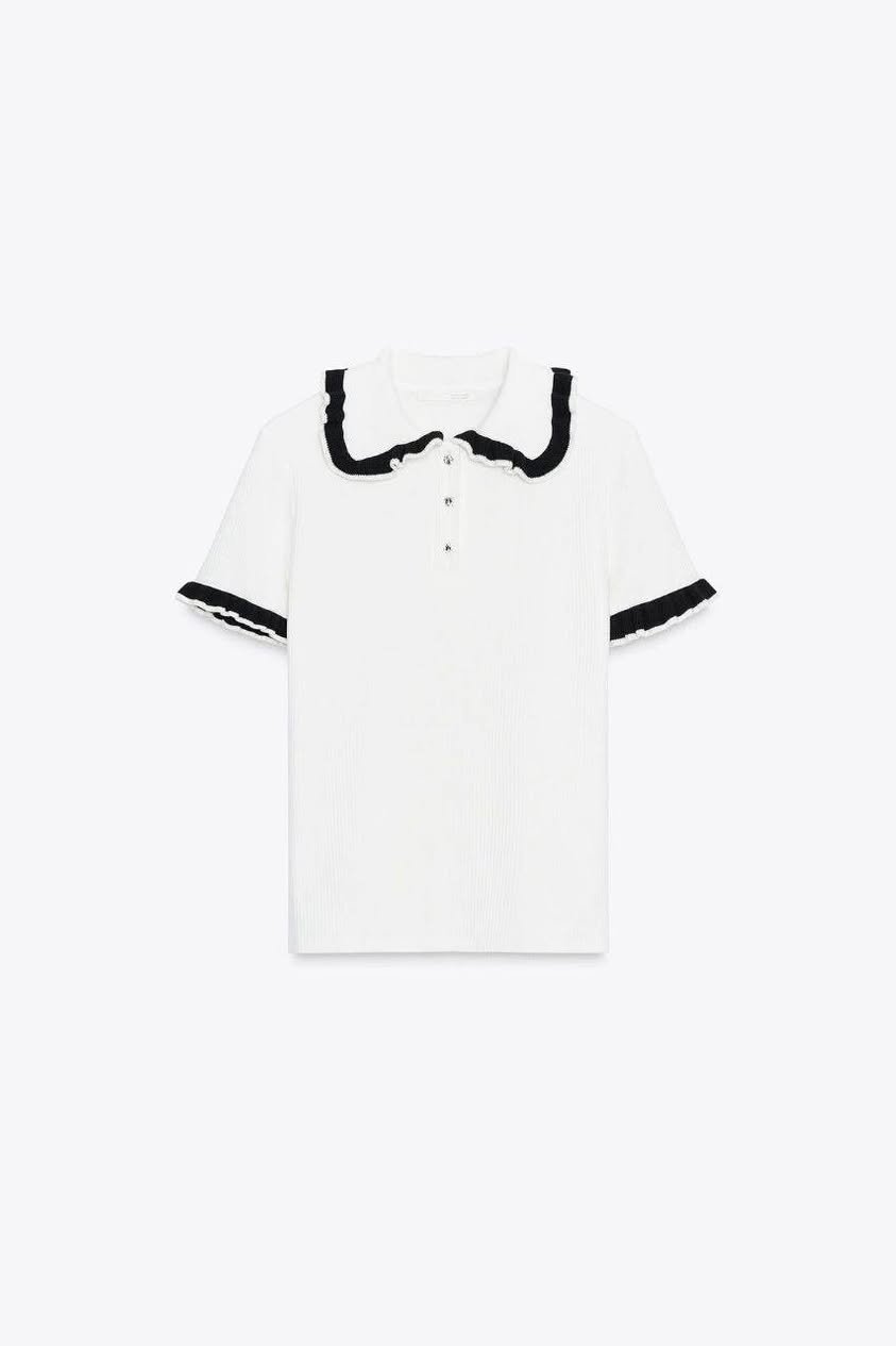 Футболка ZARA білий