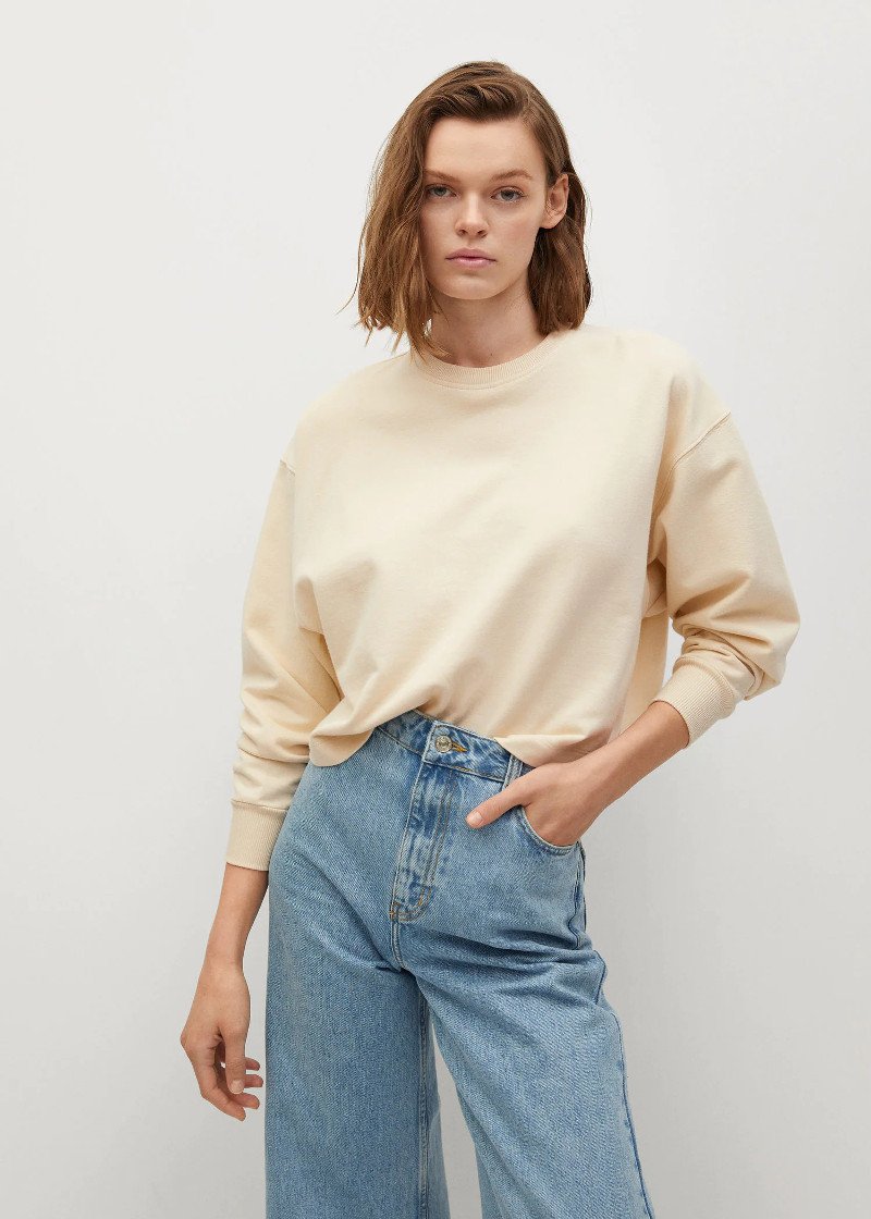 Кофта MANGO бежевий