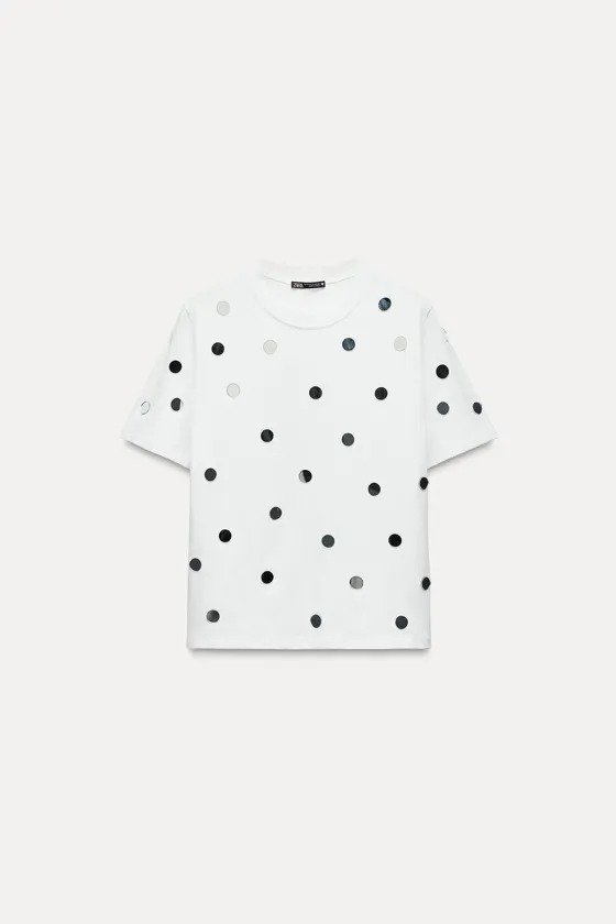 Футболка ZARA білий
