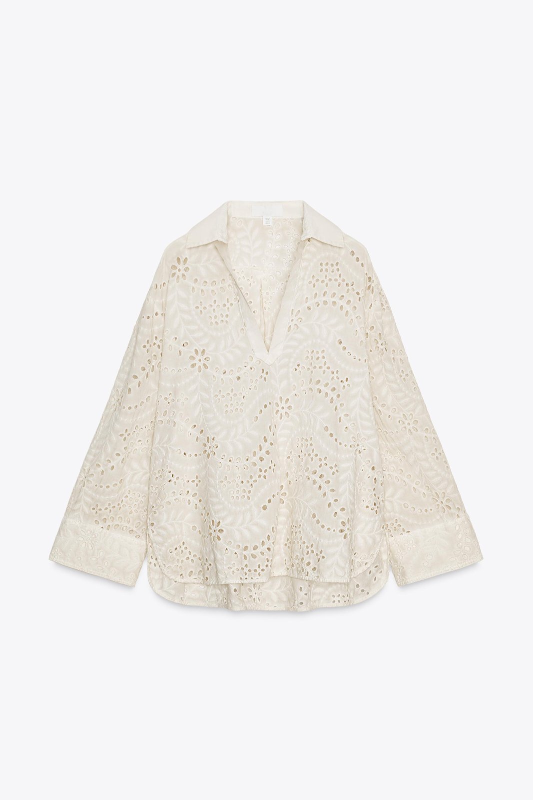 Сорочка ZARA бежевий