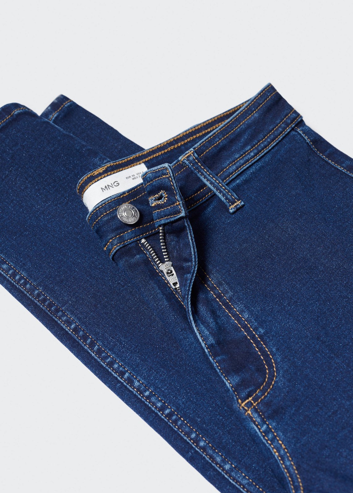 Джинси MANGO жінкам, синій, фото 9