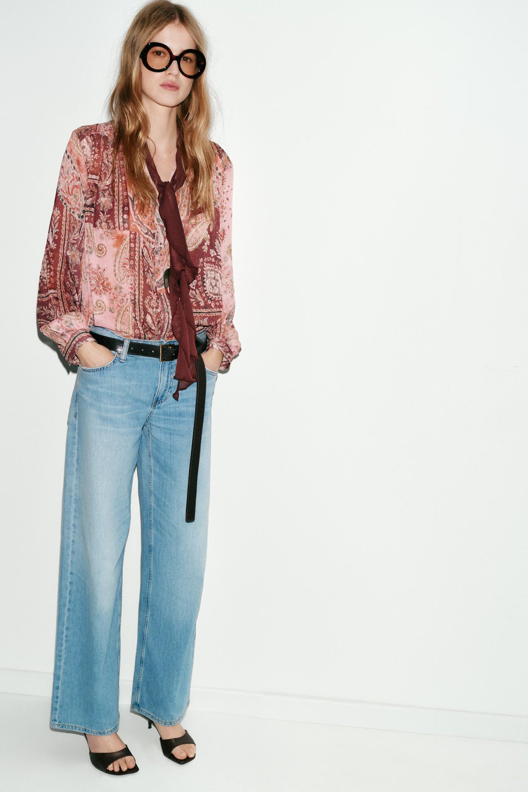 Джинси ZARA блакитний
