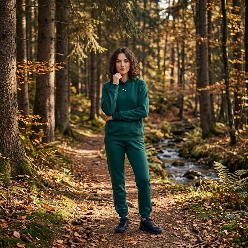 Костюм PUMA зелений
